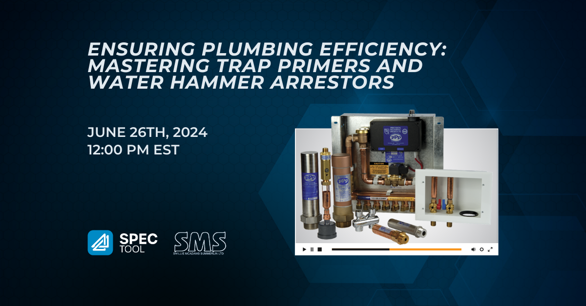 Ensuring Plumbing Efficiency: Mastering Trap Primers and Water Hammer Arrestors with SMS