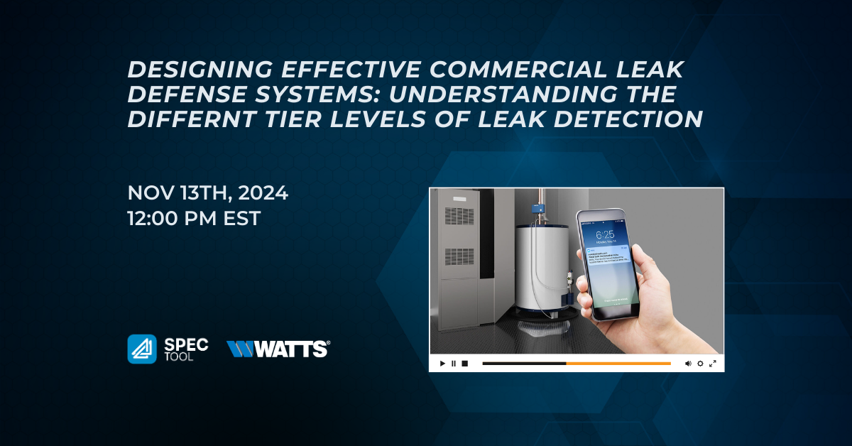 Designing Effective Commercial Leak Defense Systems with Watts