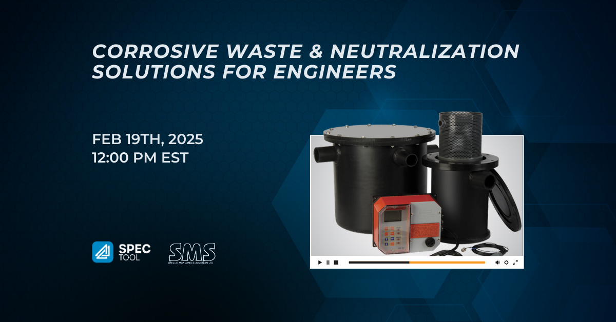 Corrosive Waste & Neutralization Solutions for Engineers with SMS